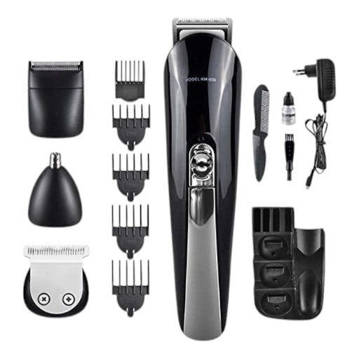 Kemei Hair Trimmer Clipper 10 in 1 Super Grooming Kit KM-1015