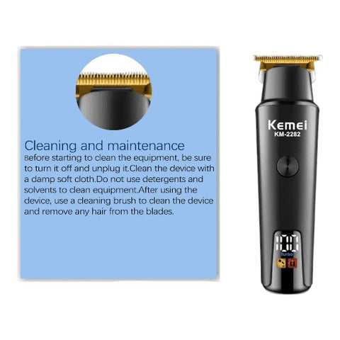 Kemei KM-2282 Hair Clipper and Beard Trimmer for Men