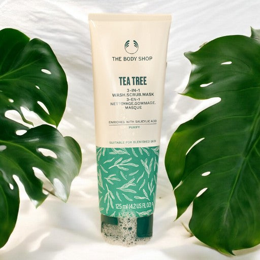 Tea Tree 3-in-1 Wash Scrub Mask