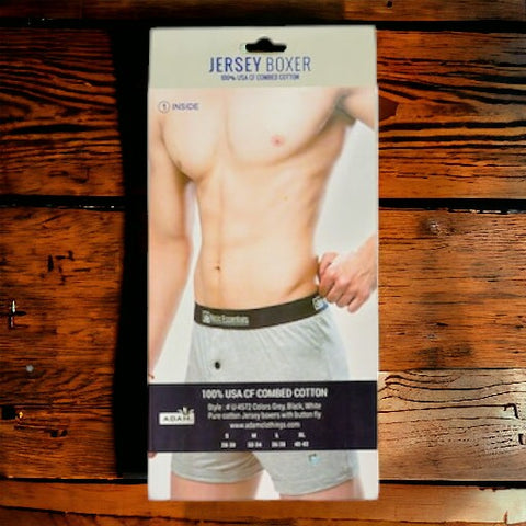 ADAM MEN'S JERSEY BOXER