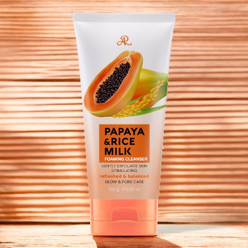 AR Papaya & Rice Milk Foaming Cleanser