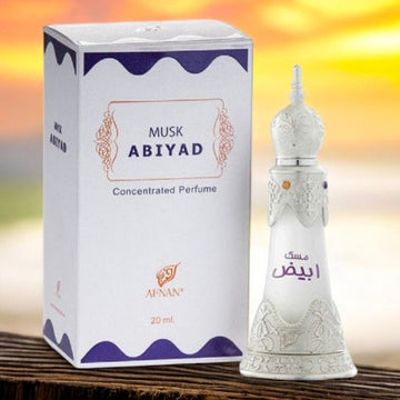 Afnan Musk Abiyad Attar For Unisex