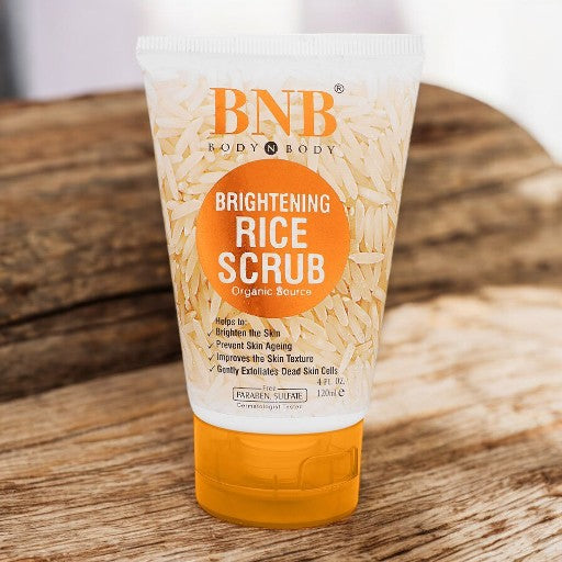 BODY & BODY BNB Brightening Rice Scrub Free Paraben Sulfate