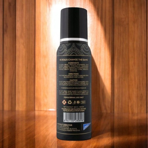 Bold Oud Noir Perfumed Body Spray