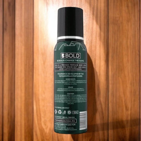 BOLD PAKISTAN EDITION BODY SPRAY