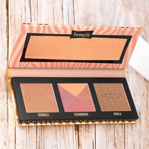 Benefit Cosmetic Cheek Star Mini Reunion Tour Blus & Bronze Palette