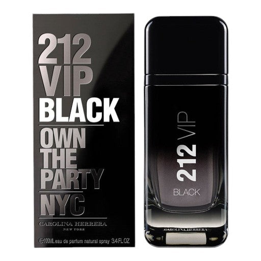 CAROLINA HERRARA 212 VIP BLACK OWN THE PARTY NYC MEN EAU DE PERFUME