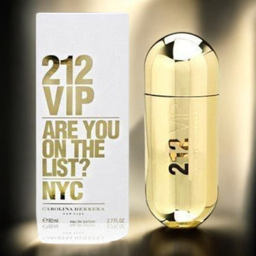 Carolina Herrera 212 Vip Are you On The List ? NYC Perfume Eau De Parfum