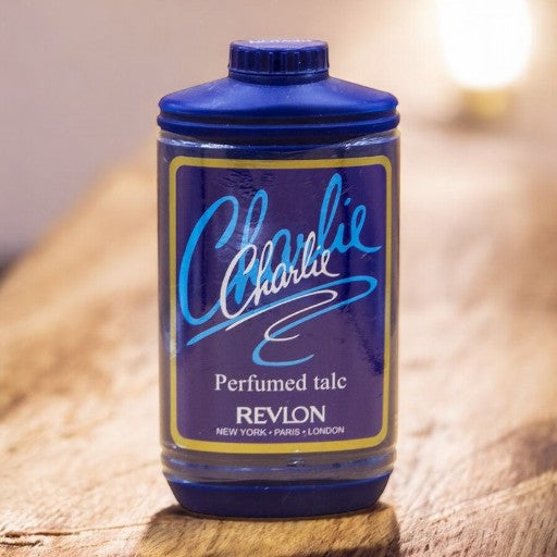 CHARLIE Blue Perfumed Talcum Powder Revlon