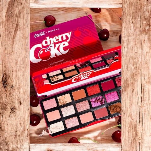 COCACOAL x Morphe Cherry Cake Cheerfully Cherry EyeShadow Palette