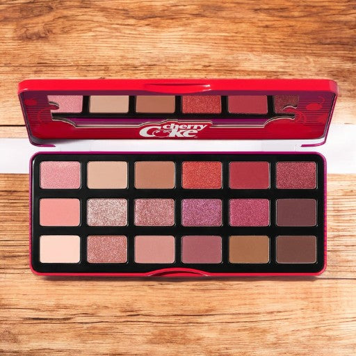 COCACOAL x Morphe Cherry Cake Cheerfully Cherry EyeShadow Palette