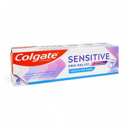 COLGATE Sensitive Pro-Relief + Whitening Fluoride Toothpaste