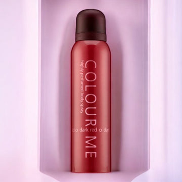 Colour Me Dark Red Highly Perfumed Body Spray