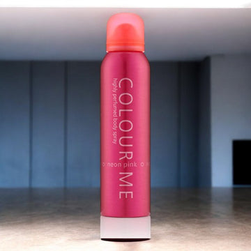 COLOUR ME BODY SPRAY NEON PINK