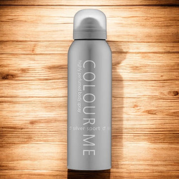 Colour Me Silver Sport Highly Perfumed Body Spray