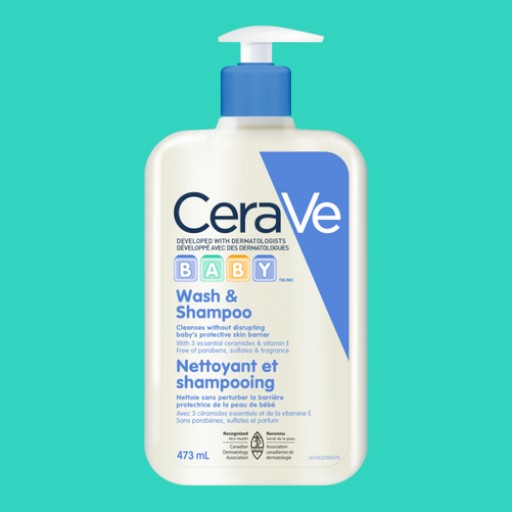 CeraVe Developed with Dermatologist Baby Wash & Shampoo