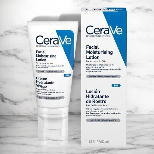 CeraVe Developed with dermatologists Creme Hydratant Visage peaus Normales