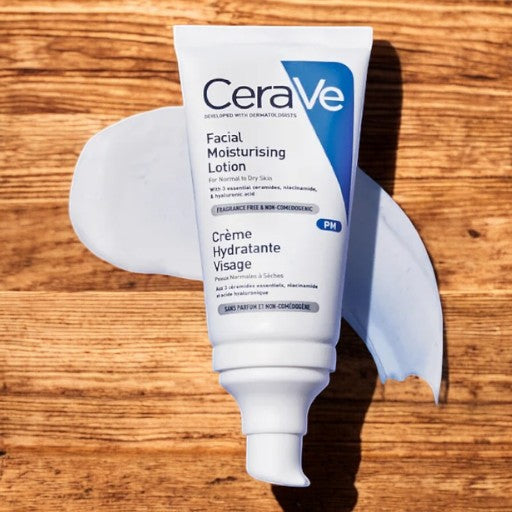 CeraVe Developed with dermatologists Facial Moisturising Lotion for Normal to Dry Skin PM