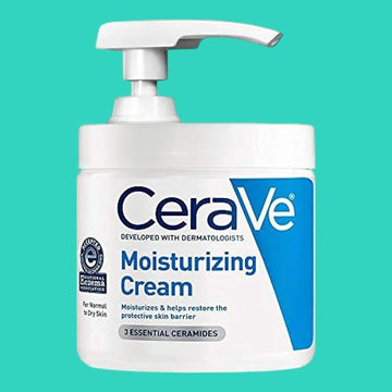 CeraVe Developed with dermatologists Moisturizing Cream 3 Essential Ceramides with pump