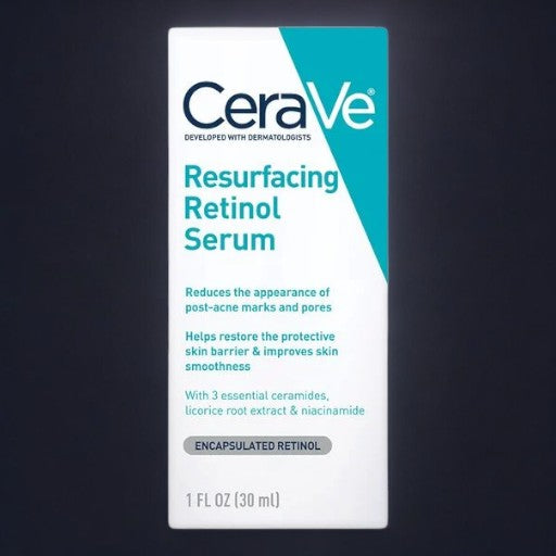 CeraVe Developed with dermatologists Resurfacing Retinol Serum Encapsulated Retino;