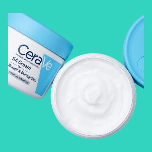 CeraVe Developed with dermatologists SA Cream for Rough & Bumpy Skin 3 Essential Ceramides