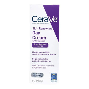 CeraVe Developed with dermatologists Skin Renewing Day Cream with Sunscreen