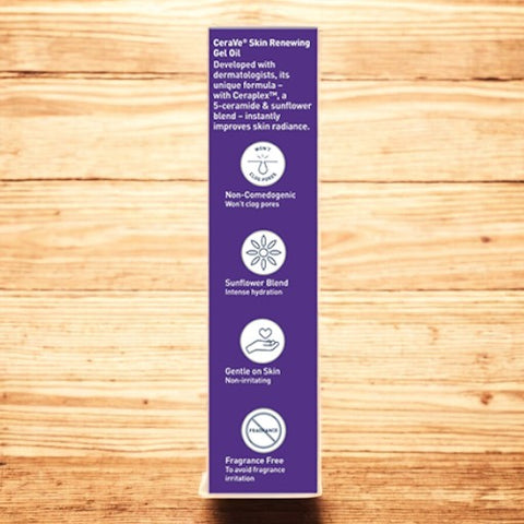 CeraVe Developed with dermatologists Skin Renewing Gel Oil