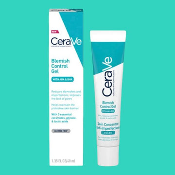 CeraVe Develpoed with dermatologists Blemish Control Gel With AHA & BHA