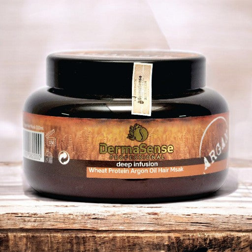 DERMSENSE Professional Deep infusion Keratin Wheat Protien Argin Oil hair Mask