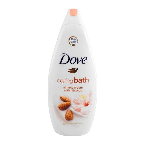 Dove Caring Bath Almond Cream With Hibiscus Body Wash