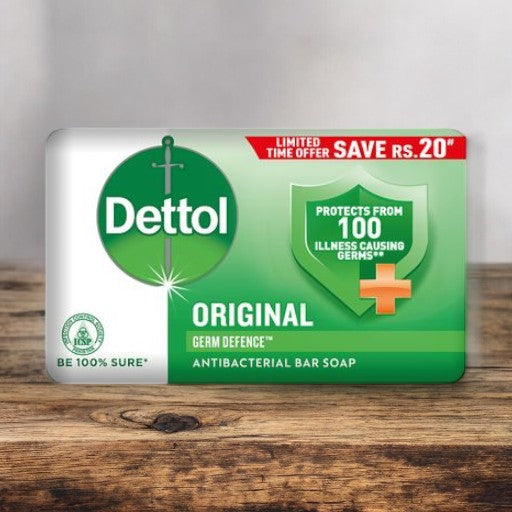 Dettol Orignal Germ Defence Antibacterial Bar Soap