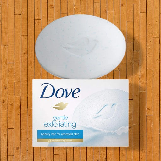 Dove Gentle Exfoliating With renewing Exfoliants Bar Soap