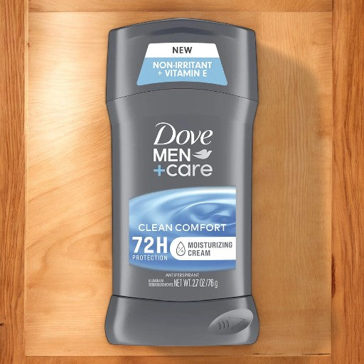 Dove Men+Care Antiperspirant Clean Comfort 72H Protection Deo Stick For Men
