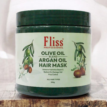 FLISS Professional Olive Oil Blend Argan Oil Hair Mask All hair Types