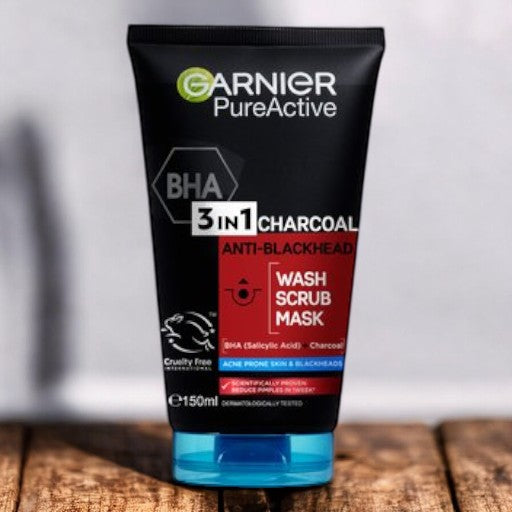 GARNIER SkinActive Pure Active Intensive Charcoal 3-in-1 Wash