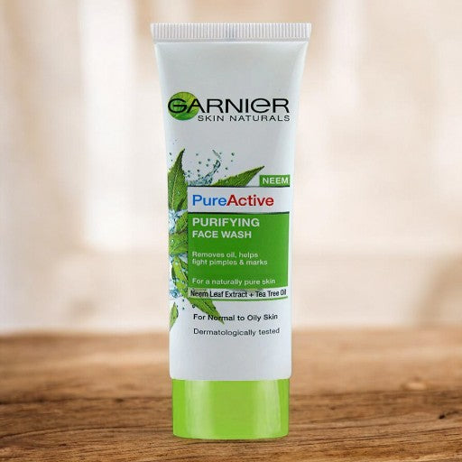 Garnier Skin Active Pure Active Neem Purifying Face Wash, For Normal To Oily Skin