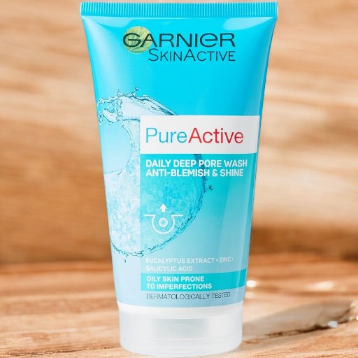 GARNIER Skin Active Pure Active Daily Deep Pore Wash Anti-Blemish & Shine