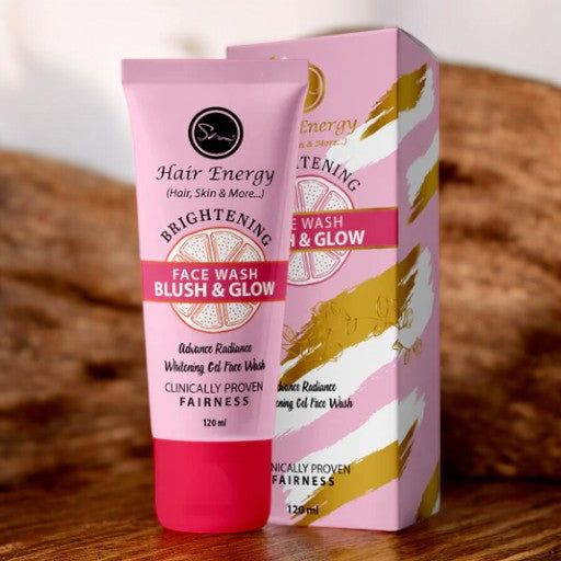 HAIR  ENERGY Brightening Face Wash Blush & Glow