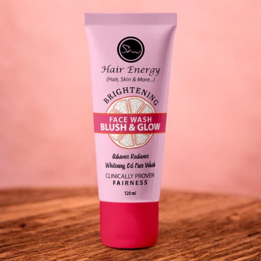 HAIR  ENERGY Brightening Face Wash Blush & Glow