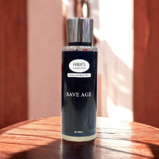HIBA'S COLLECTION Save Age Body Mist For Men