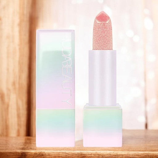 HUDA Beauty Diamond Balm Glittered Lipstick