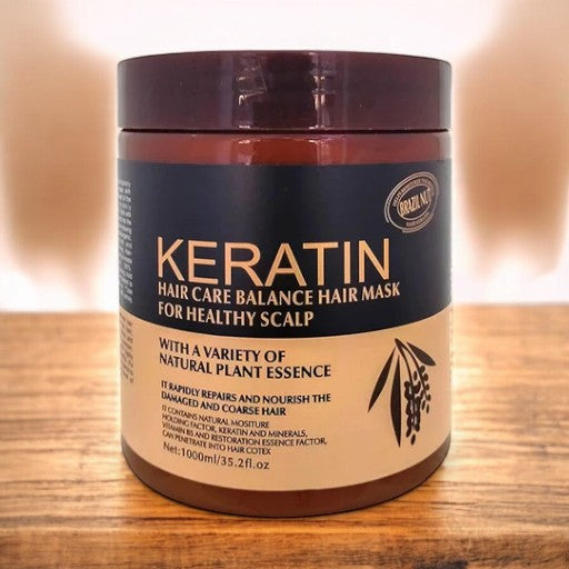 Keratin Hair Care Balance Hair Mask For Healthy Scalp