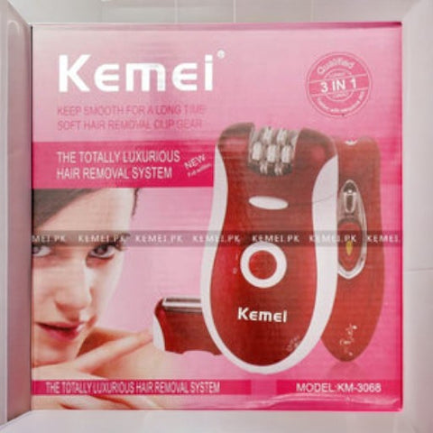 Kemei KM-3068 3 in 1 Shaver Epilator