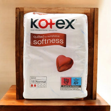 Kotex Qualified for Softness Maxi 18 Normal 16 Pads