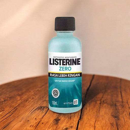 LISTREINE Zero Rasa Lebih Ringan Anticeptic MouthWash