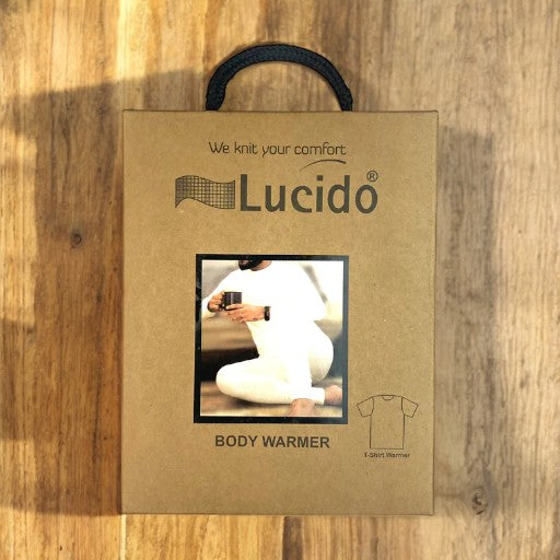 LUCIDO Apparels Body Warmer T-Shirt White