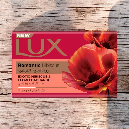 LUX Romantic Hibiscus Exotic Hibiscus & Elemi Fragrance Soap