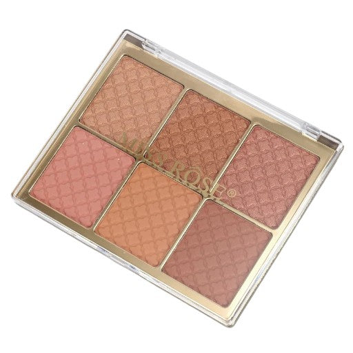 Miss rose 6 Color Square Face Palette (all in one)