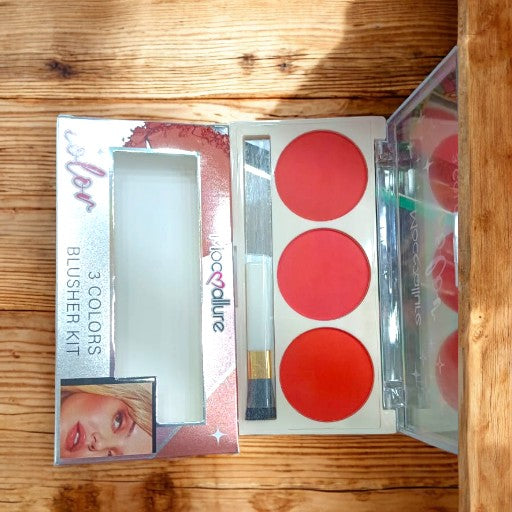 Mocallure 3 Color Blush Kit