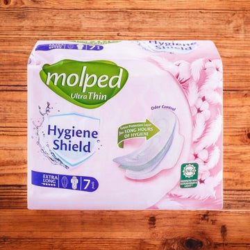 Molped Ultra Thin Hygiene Shield Extra Long 7 Pads